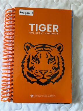 Tiger Cub Scout Handbook - Orange